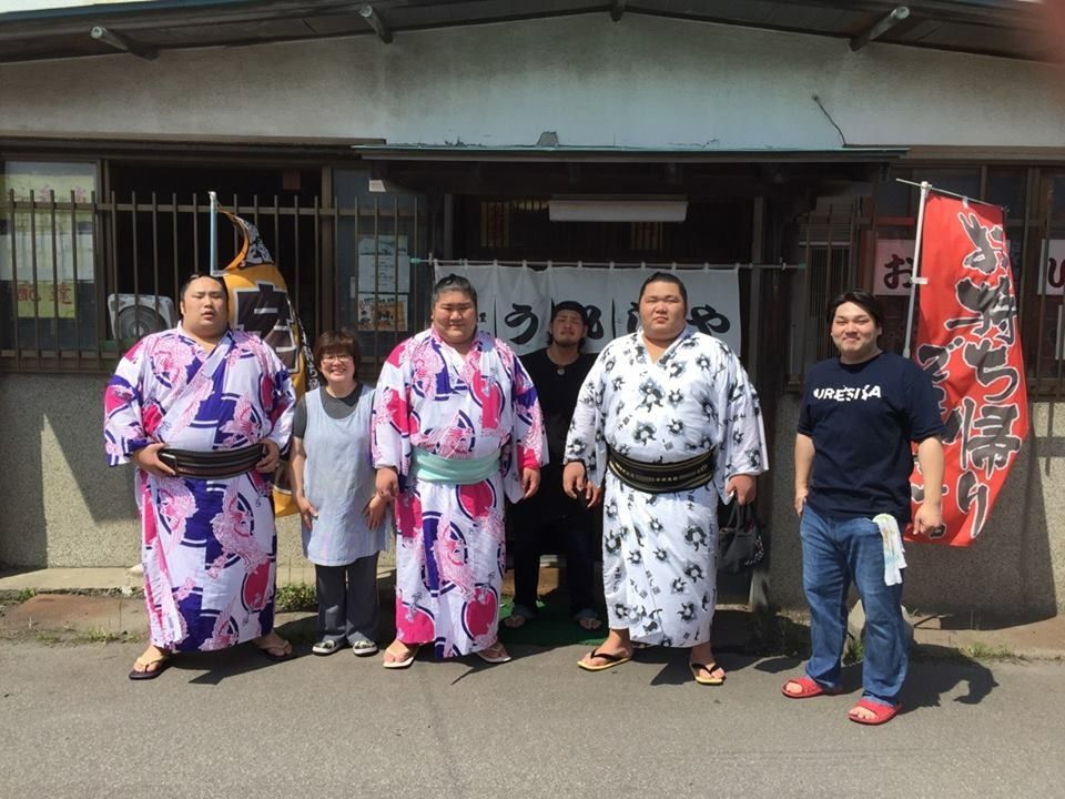 お相撲さんが来てくれた日